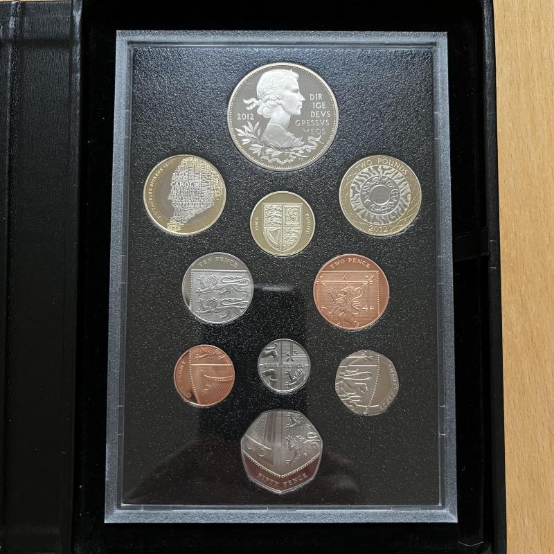 2012 Annual Proof Coin Set Royal Mint