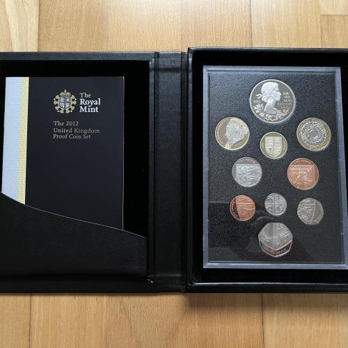 2012 Annual Proof Coin Set Royal Mint