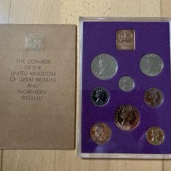 1970 UK Proof Coin Set - Coinage of Great Britain & Northern Ireland