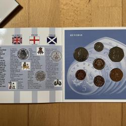 1991 Brilliant Uncirculated Coin Collection Royal Mint Annual Set