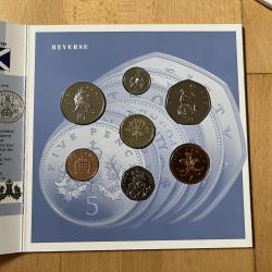 1991 Brilliant Uncirculated Coin Collection Royal Mint Annual Set