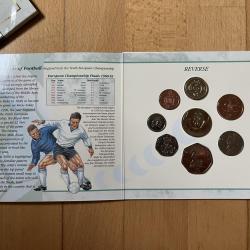 1996 Brilliant Uncirculated Annual Coin Set Royal Mint - contains Football £2 coin