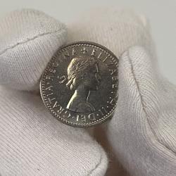 1967 Queen Elizabeth II Sixpence Uncirculated Royal Mint