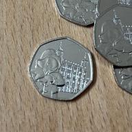 2019 50p Paddington at the Tower of London - single coin from sealed bag