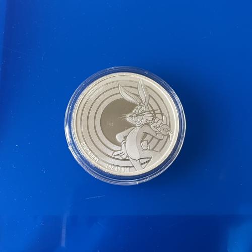 2022 Samoa Bugs Bunny 1 oz 999 fine silver coin