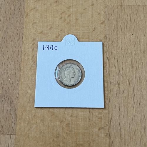 1990 x 5p Crowned Thistle - in excellent condition