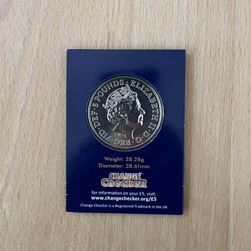 2018 £5 Christmas Nutcracker Brilliant Uncirculated Coin