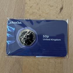 2016 50p Squirrel Nutkin Brilliant Uncirculated Coin