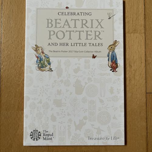 2017 Beatrix Potter Peter Rabbit Royal Mint Coin Collector Album