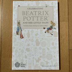 2018 Beatrix Potter Peter Rabbit Royal Mint Coin Collector Album