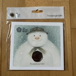 40th Anniversary of The Snowman 2018 UK 50p Brilliant Uncirculated Coin