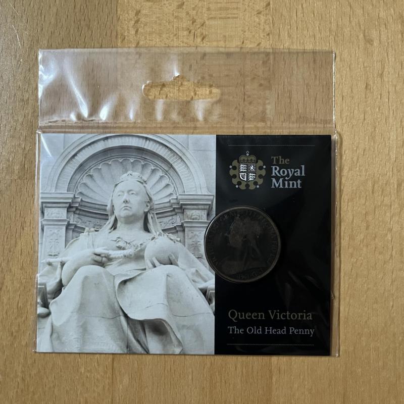 Queen Victoria - The Old Head Penny - Royal Mint sealed pack