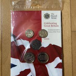 2011 UK Royal Mint Brilliant Uncirculated Coin Set (13 coins)