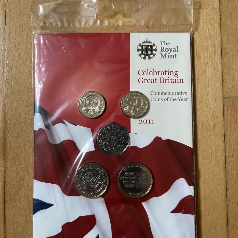 2011 UK Royal Mint Brilliant Uncirculated Coin Set (13 coins)