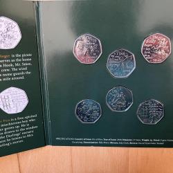 2020 Peter Pan Part II Brilliant Uncirculated - 6 x 50p Coin Pack - Isle of Man Treasury