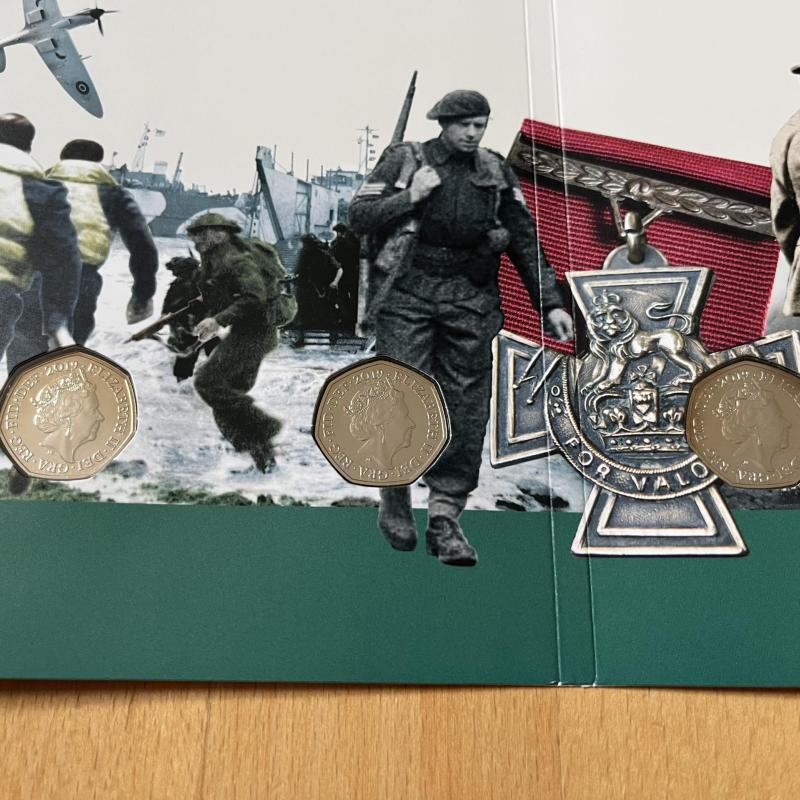 2019 50p - British Military Set Brilliant Uncirculated - Royal Mint