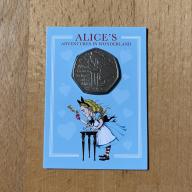 2021 Isle of Man 50p - Alice in Wonderland - What a curious feeling