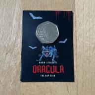 2022 Gibraltar 50p - Bram Stoker Dracula - Brilliant Uncirculated