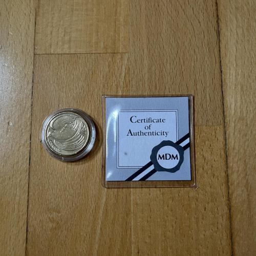 1995 £2 Dove of Peace Brilliant Uncirculated Coin with COA