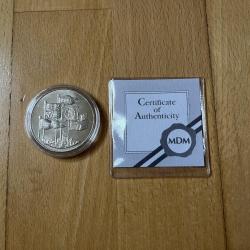 1996 £5 Queen Elizabeth's 70th Birthday Brilliant Uncirculated Coin with COA