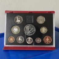 1998 UK Royal Mint Proof Coin Boxed Set (box, booklet, coa)