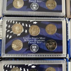 USA State Quarters - 11 x Proof Sets - San Francisco Mint - RARE!