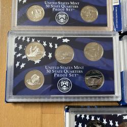 USA State Quarters - 11 x Proof Sets - San Francisco Mint - RARE!