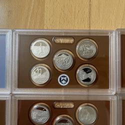 USA Park Quarters - 11 x Proof Sets - San Francisco Mint - RARE!