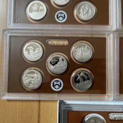 USA Park Quarters - 11 x Proof Sets - San Francisco Mint - RARE!