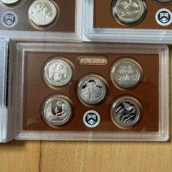 USA Park Quarters - 11 x Proof Sets - San Francisco Mint - RARE!