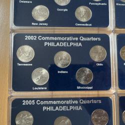 USA State Quarters - 11 x BUNC Sets - Philadephia Mint - RARE!