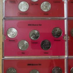 USA State Quarters - 11 x BUNC Sets - Denver Mint - RARE!