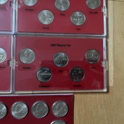 USA State Quarters - 11 x BUNC Sets - Denver Mint - RARE!