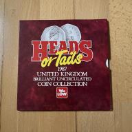 1987 Heads or Tails, UK Brilliant Uncirculated Coin Collection