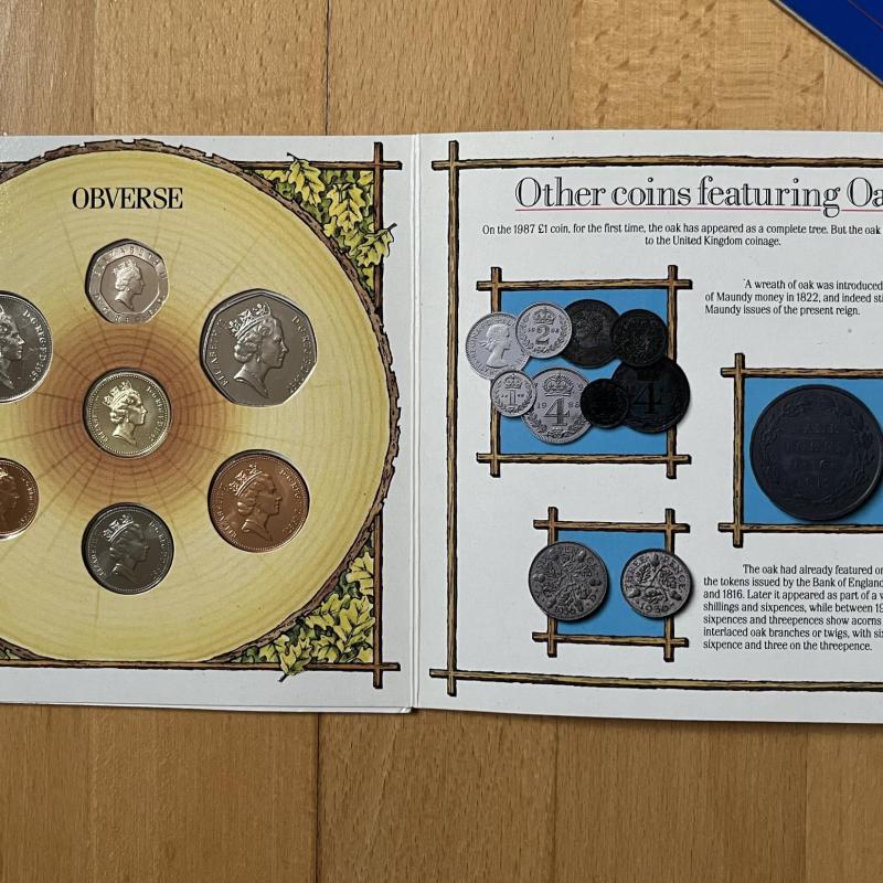 1987 Heads or Tails, UK Brilliant Uncirculated Coin Collection