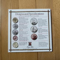 1987 Bradford & Bingley Building Society, UK Brilliant Unc Coin Collection