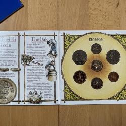 1987 Bradford & Bingley Building Society, UK Brilliant Unc Coin Collection