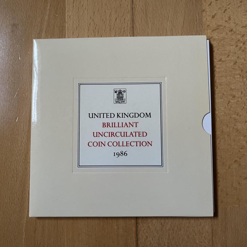 1986 Lucas, Open the box, take the money - UK Brilliant Uncirculated Coin Collection