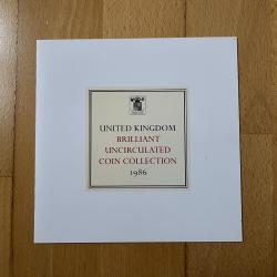 1986 Lucas, Open the box, take the money - UK Brilliant Uncirculated Coin Collection