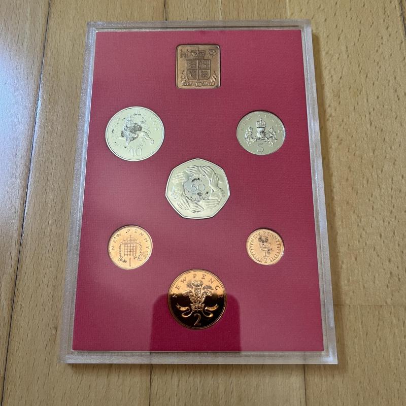 1973 UK Proof Coin Set - Coinage of Great Britain & Northern Ireland