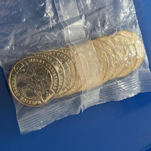 2021 Isle of Man £2 Christmas Nativity - Sealed Bag