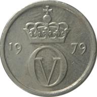 Norway 10 Ten Ore Crown with Cross