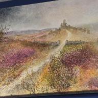 Corfe Castle by Ted Mortimer shelf 277