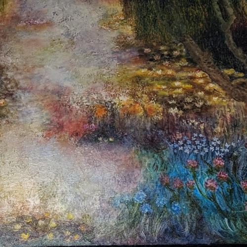 Flowers & Water Lilies by Ted Mortimer shelf 277