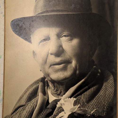 Oliver Cromwell Porter -Original Art Photograph (16x20 inches) shelf 302