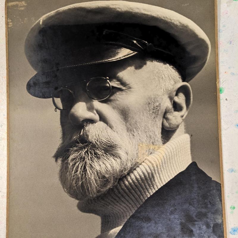 Percy Westerman -Original Art Photograph (16x20 inches) shelf 302