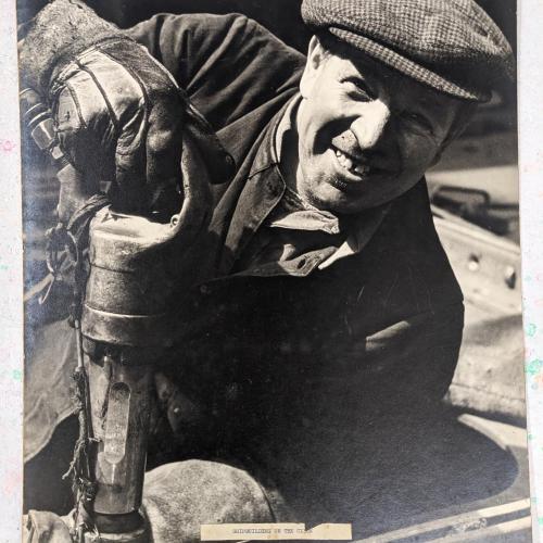 Shipbuilding on Clyde -Original Art Photograph (16x20 inches) shelf 302