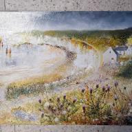 Quiet Cove by Ted Mortimer (16x12 inches) shelf 245