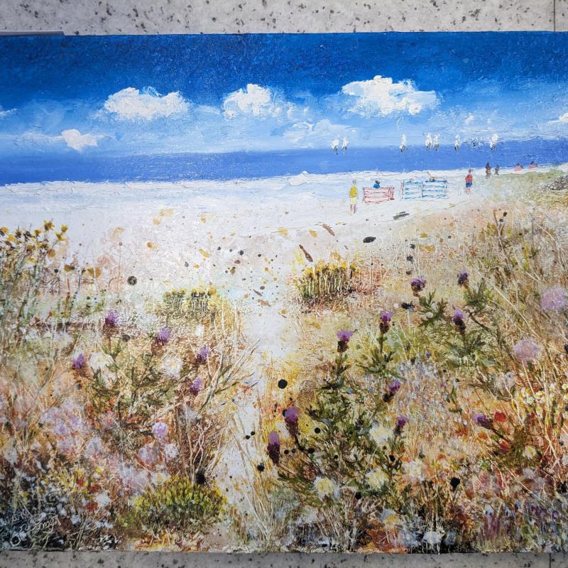 Going for a swim by Ted Mortimer (16x12 inches) shelf 245