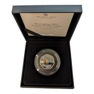 2022 Birmingham Commonwealth Games Silver Proof 50p (COA #295)